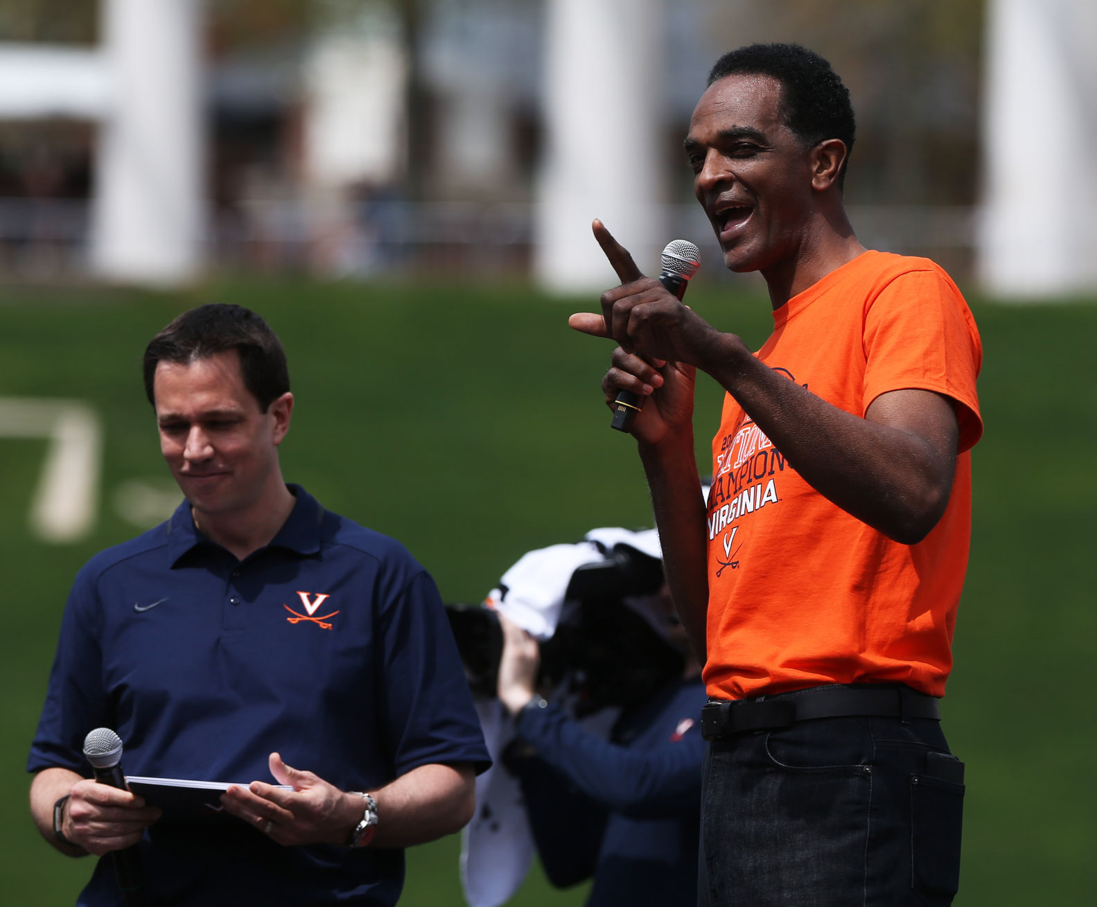 UVA championship celebration